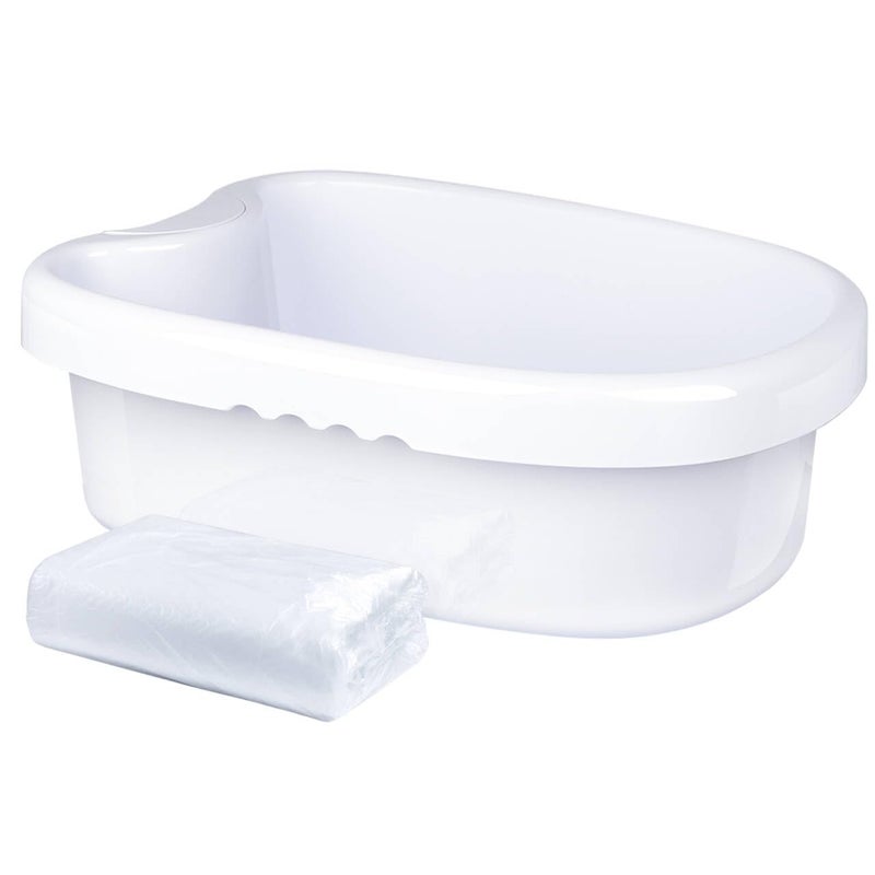 LeCuag Ionic Bath Foot Basin for Detox Machine, Ionic Foot Bath Tub Basin, Feet Bucket with 100 Liners for Home USE - Image 1